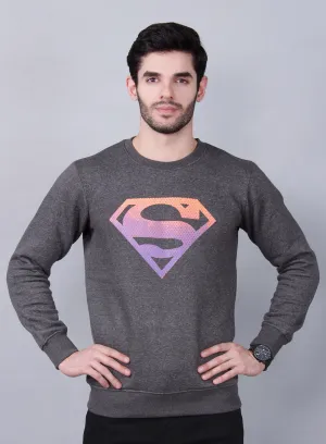 "FLYNN" Superman Classic Logo Adult Sweatshirt