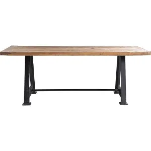 Railway Brown Recycled Wood Table