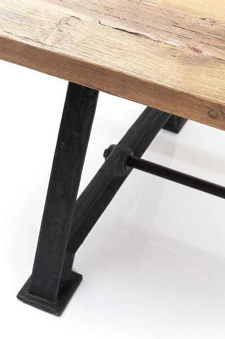 Railway Brown Recycled Wood Table