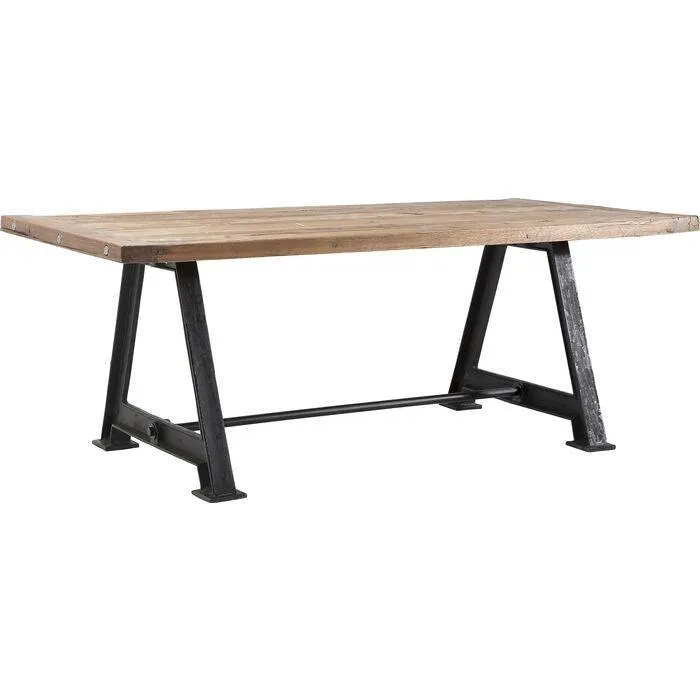 Railway Brown Recycled Wood Table