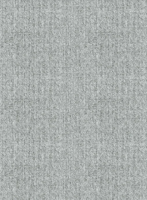 Reda Flannel Light Gray Wool Jacket