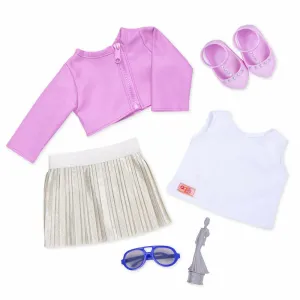 Regular Actress Outfit for 18" Dolls - Winning Wardrobe
