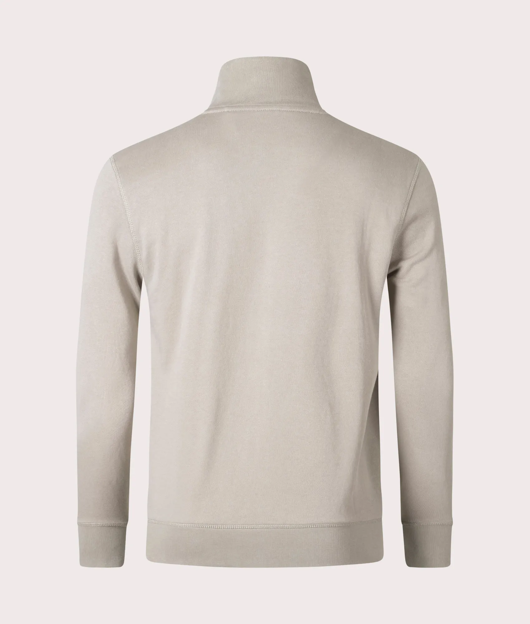 Relaxed Fit Zestart Zip Through Sweatshirt