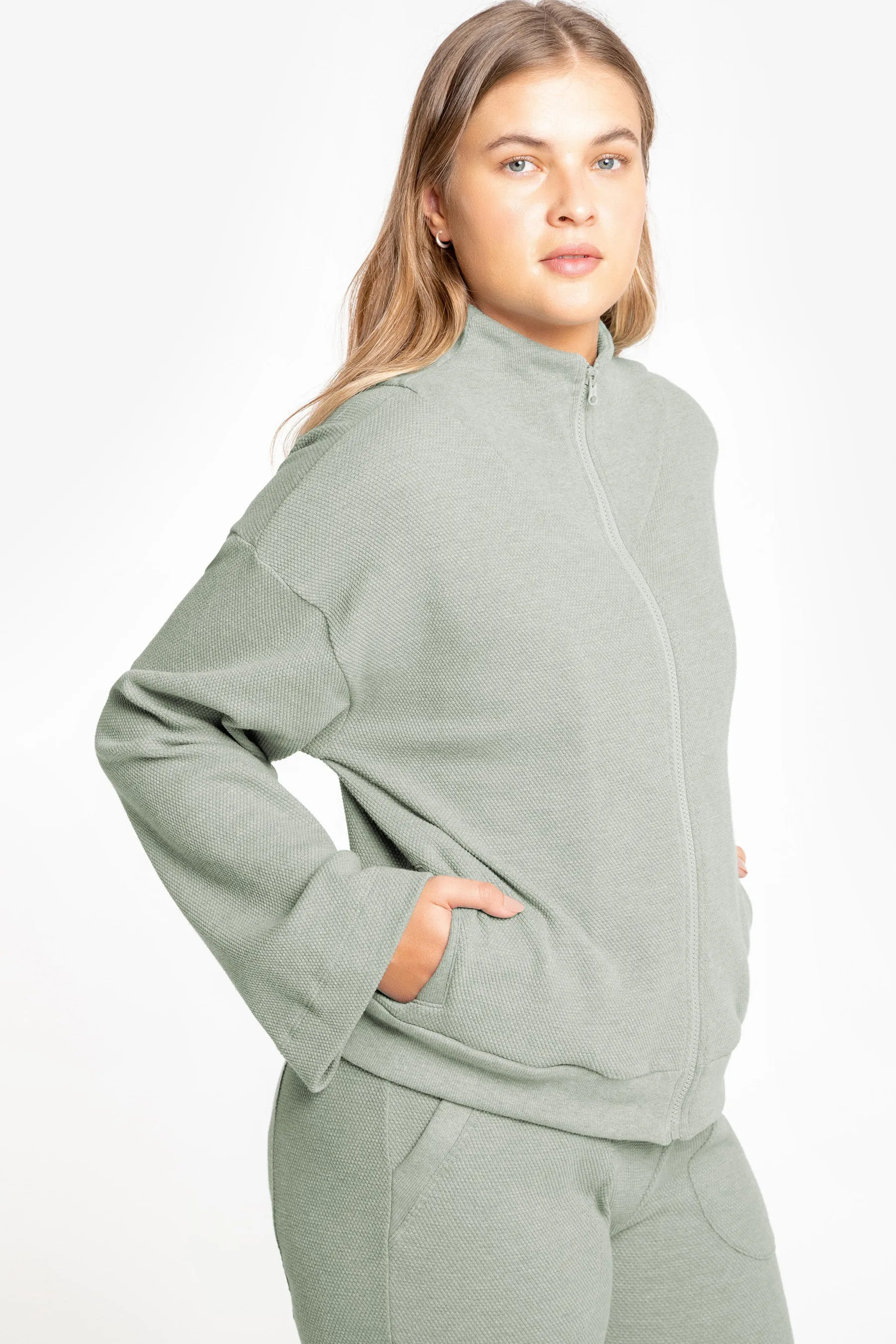 Relaxing Zip Jacket