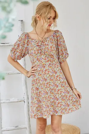 Retro Floral Dress
