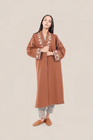Reversible cotton milton printed coat