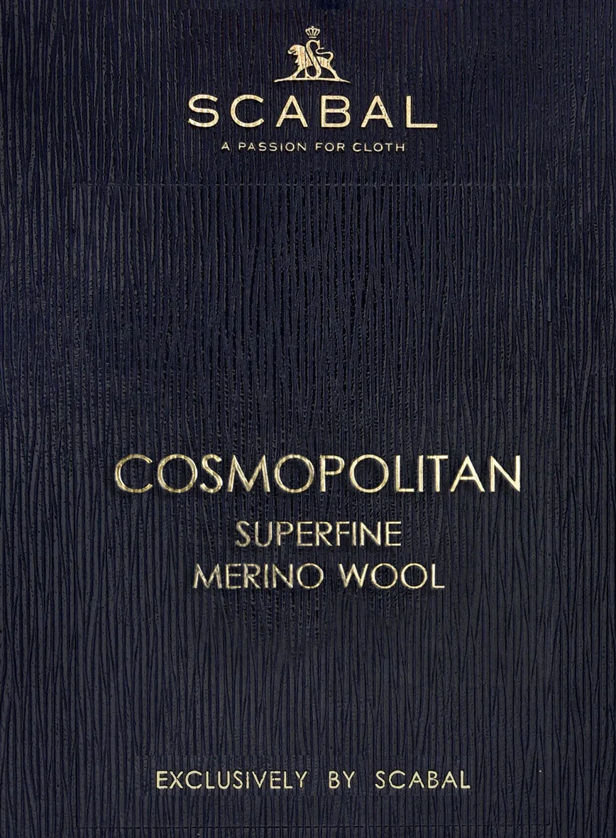 Scabal Cosmopolitan Green Wool Jacket