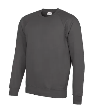 Senior Academy raglan sweatshirt | Academy Charcoal