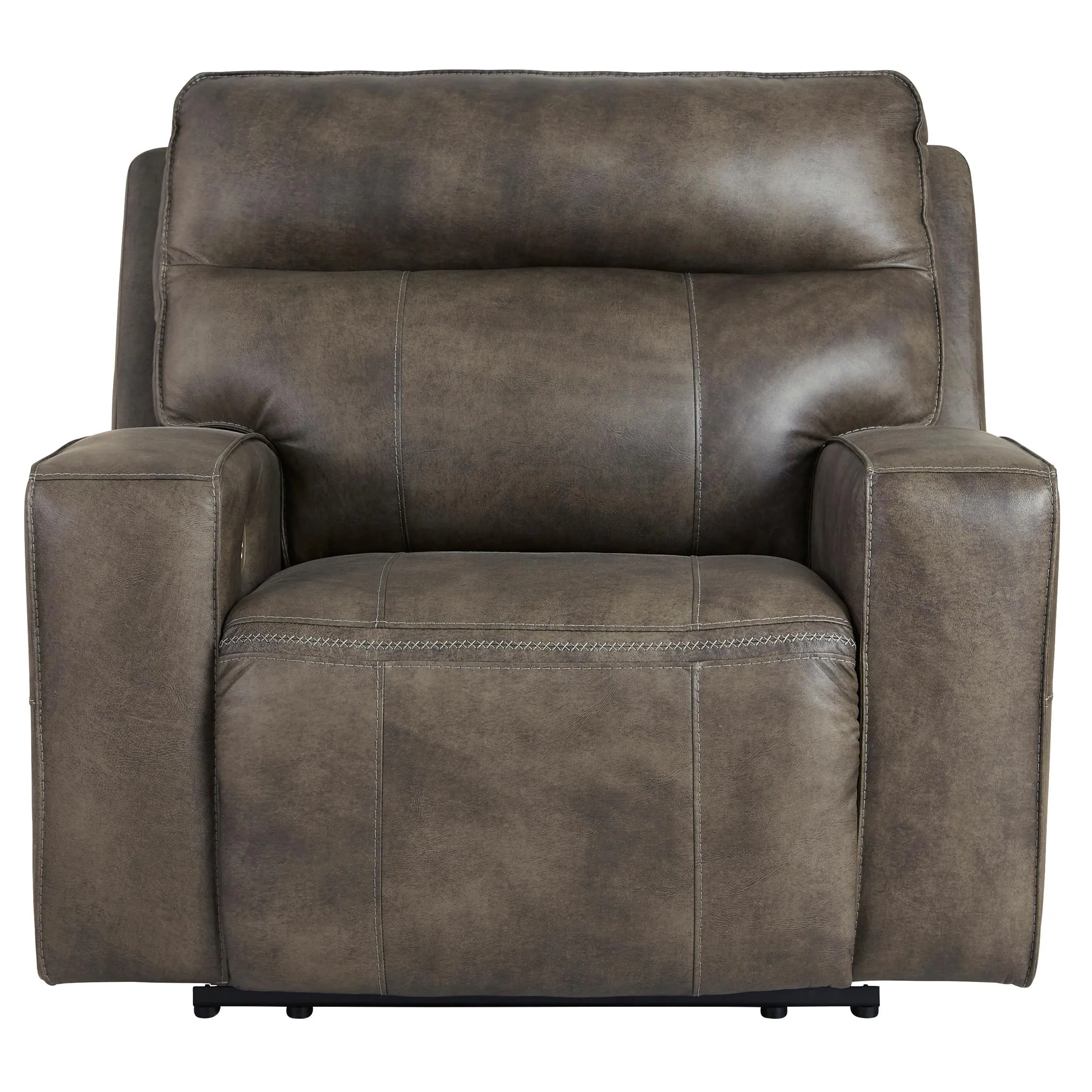 Signature Design by Ashley Game Plan Power Leather Recliner U1520582