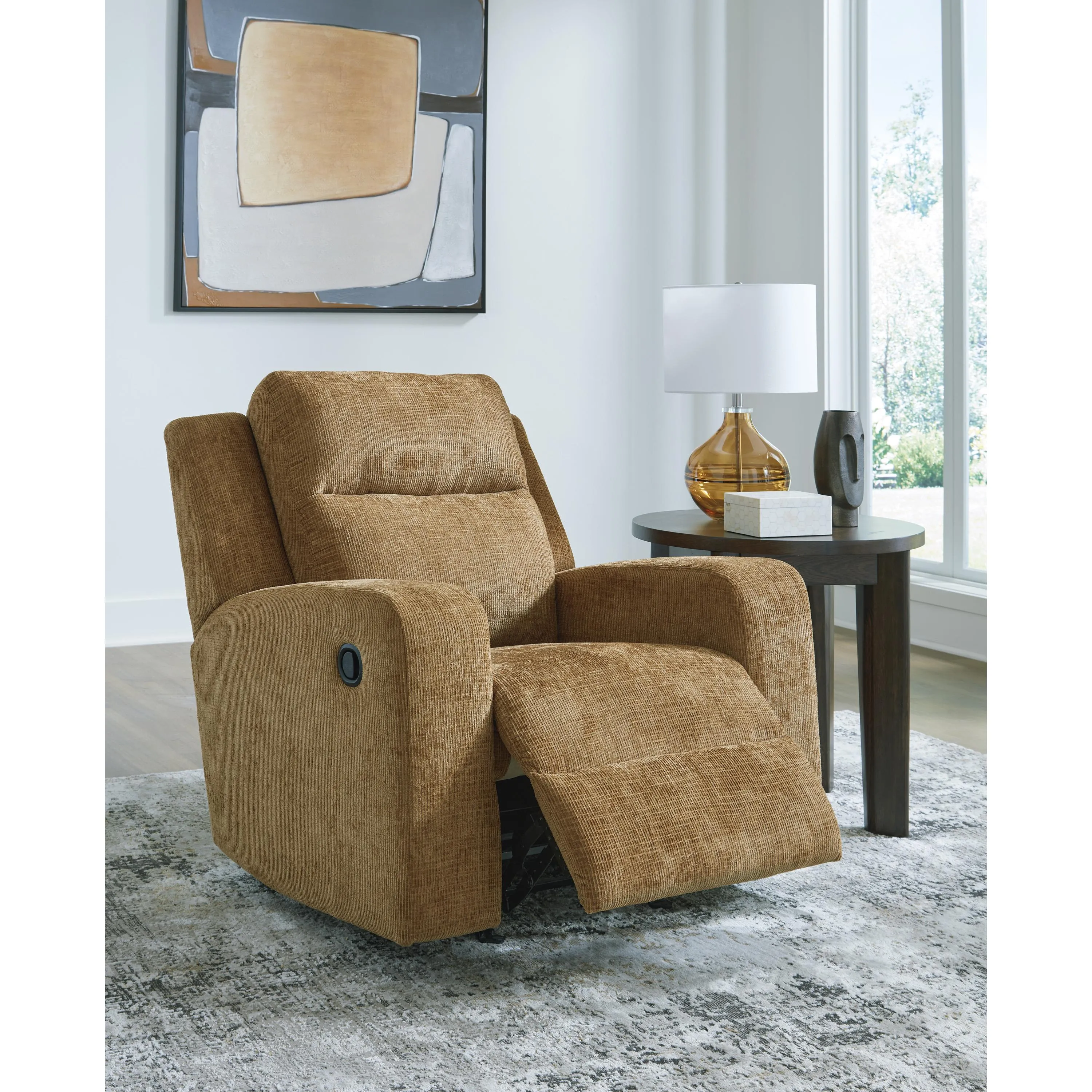 Signature Design by Ashley Kanlow Rocker Fabric Recliner 3860525C