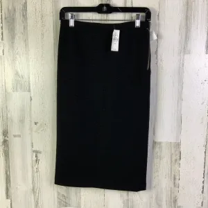 Skirt Midi By Loft In Black, Size: 0