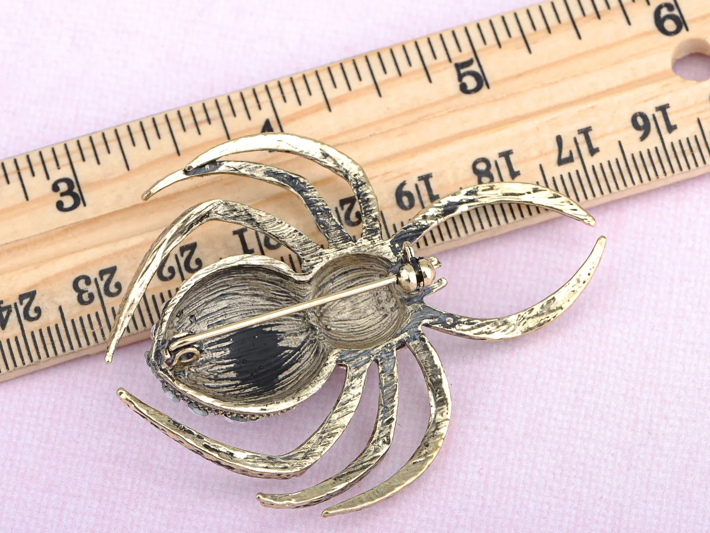 Spider Eerie Halloween Fall Jewelry Pin Brooch
