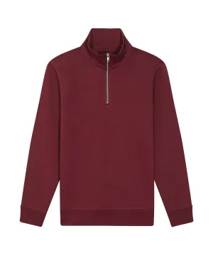 Stanley Trucker quarter-zip sweatshirt (STSM611) | Burgundy