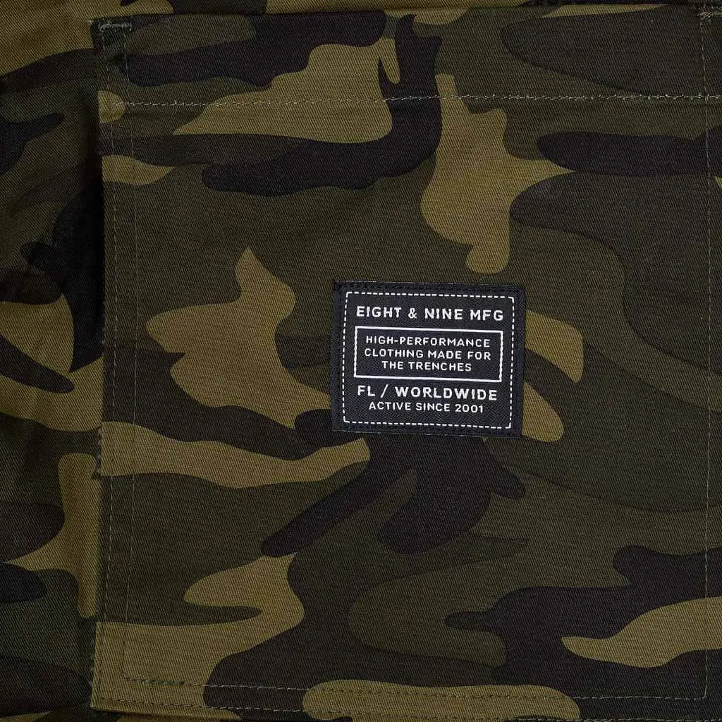 Strapped Up Pants Army Camo Fatigue
