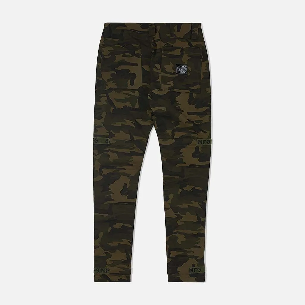 Strapped Up Pants Army Camo Fatigue