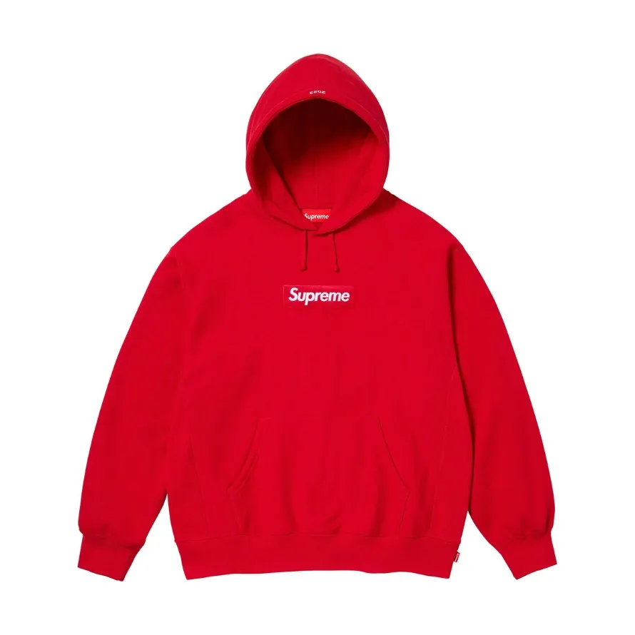 Supreme Box Logo Hooded Sweatshirt (FW23) Red