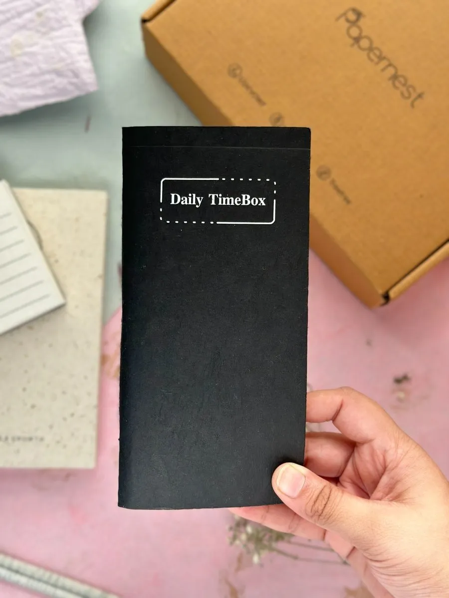 Sustainable 'Time management' Hamper - Classic Black
Success