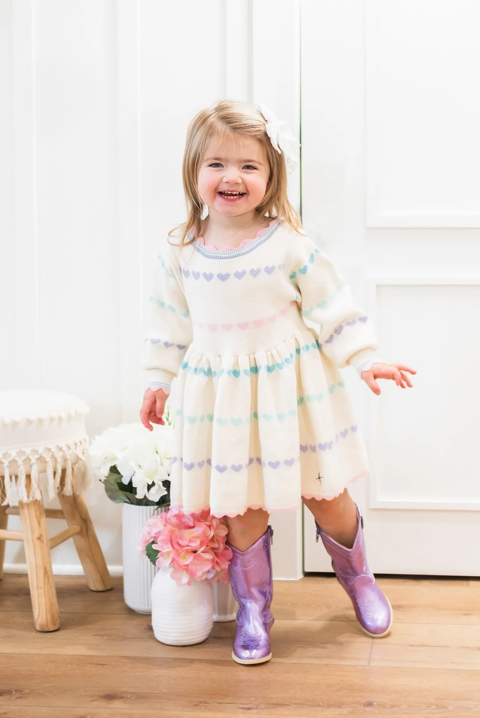 Sweetheart Knit Dress