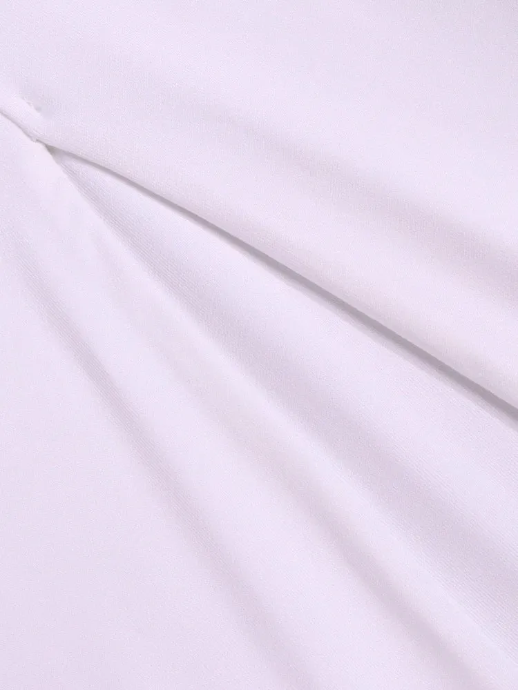 Thalasa Cut Out Ruched Dress