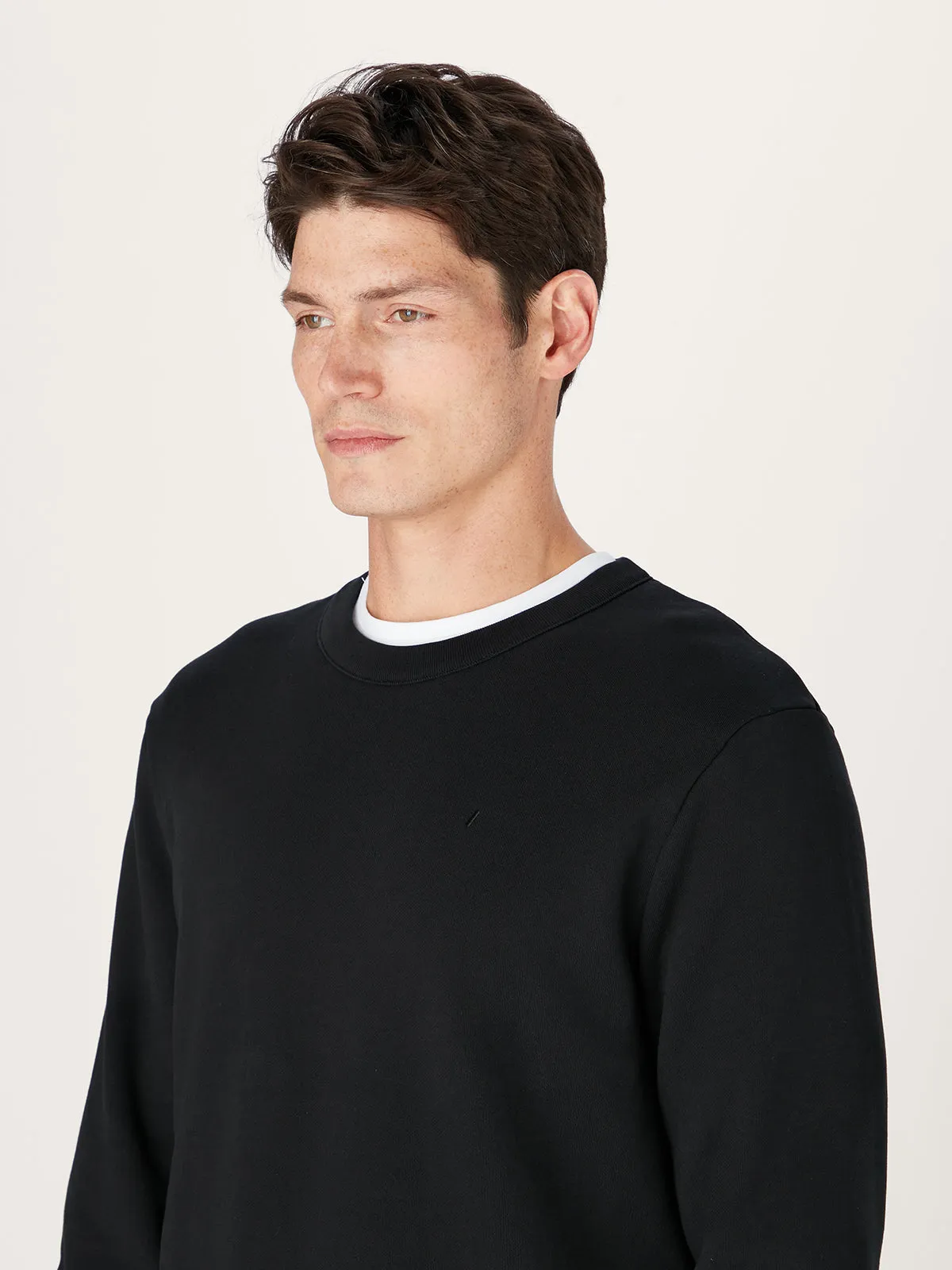 The Icon Sweatshirt || Black | Organic Cotton