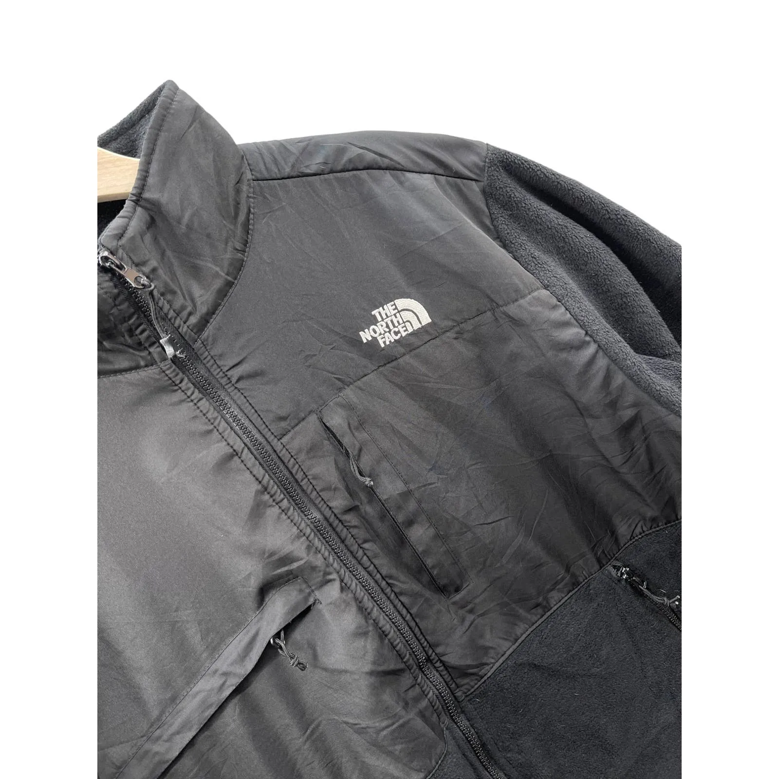 The North Face Men's Full Zip Denali Black Fleece Jacket
