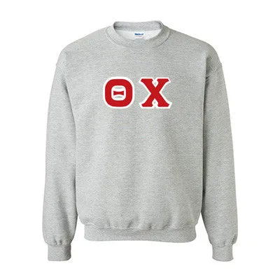 Theta Chi Standards Crewneck Sweatshirt - G180 - TWILL