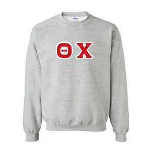 Theta Chi Standards Crewneck Sweatshirt - G180 - TWILL