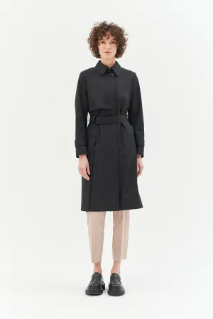TIMELESS TRENCH COAT IN BLACK