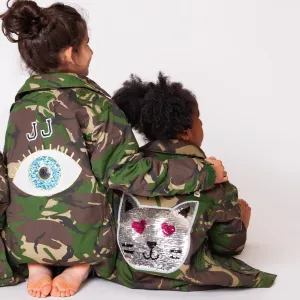Turquoise Eye Camo Jacket