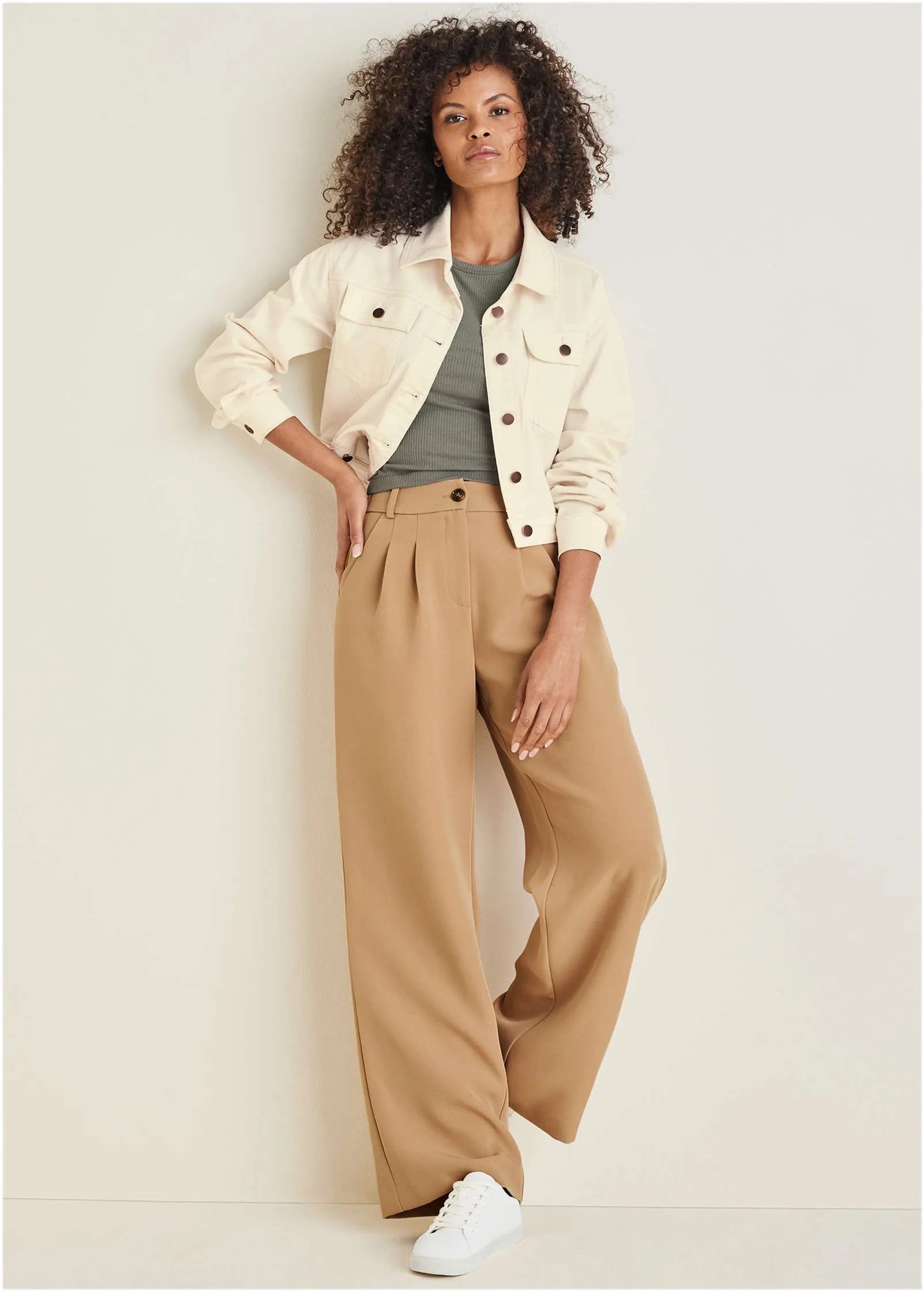 Twill Jacket - Off White