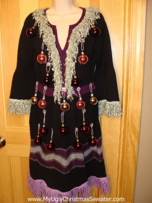 Ugly Christmas Sweater Party Tacky Dress (d20)