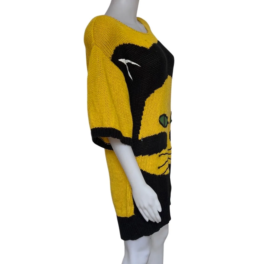 Vintage 1980s Lillie Rubin Cat Sweater