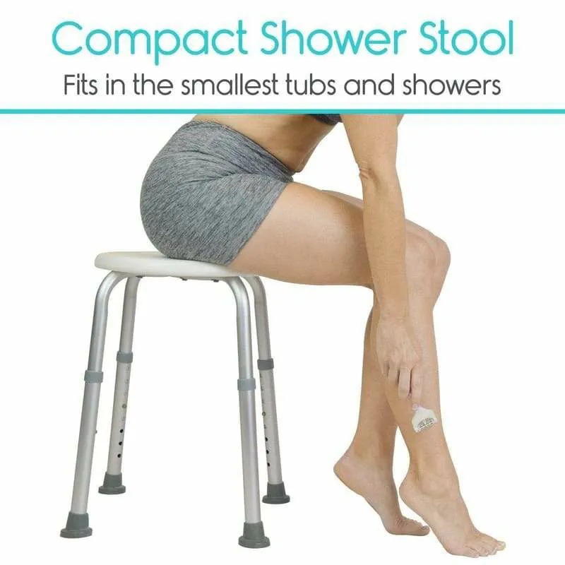 Vive Health Shower Stool - White