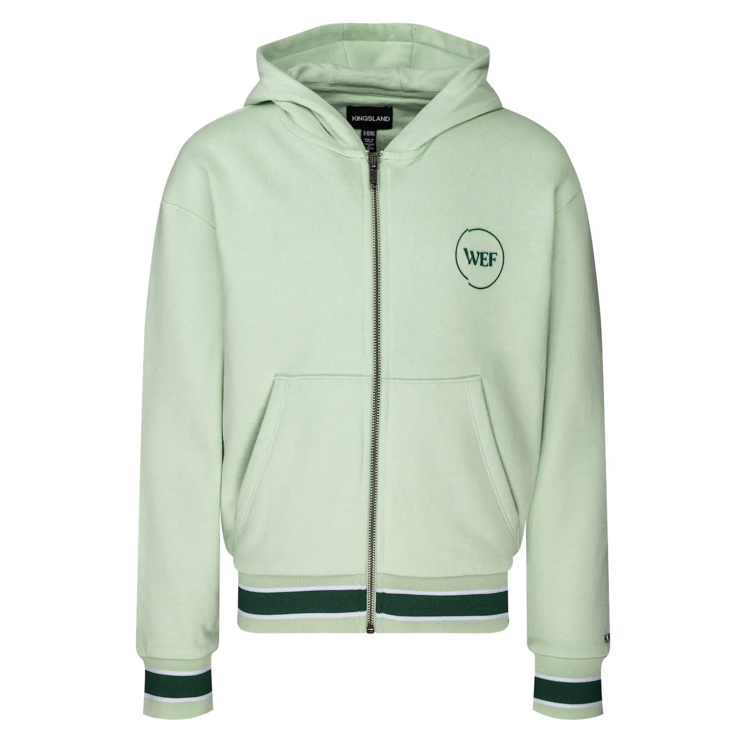 WEF Junior Contrast Rib Sweat Jacket