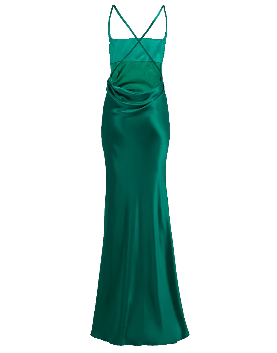 Whiteley Silk Slip Dress
