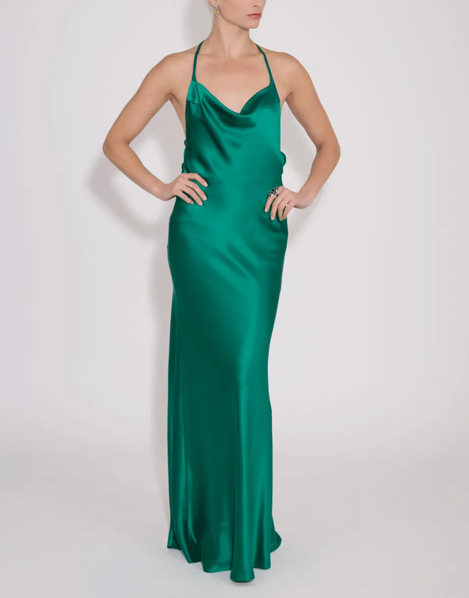 Whiteley Silk Slip Dress