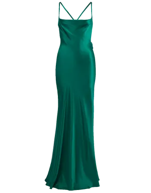 Whiteley Silk Slip Dress