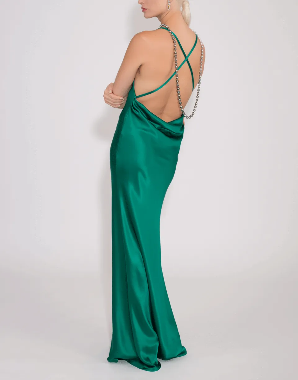 Whiteley Silk Slip Dress