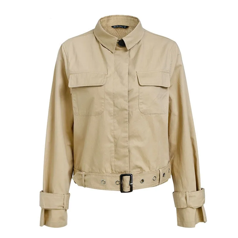 Women's Autumn Streetwear Short Coat