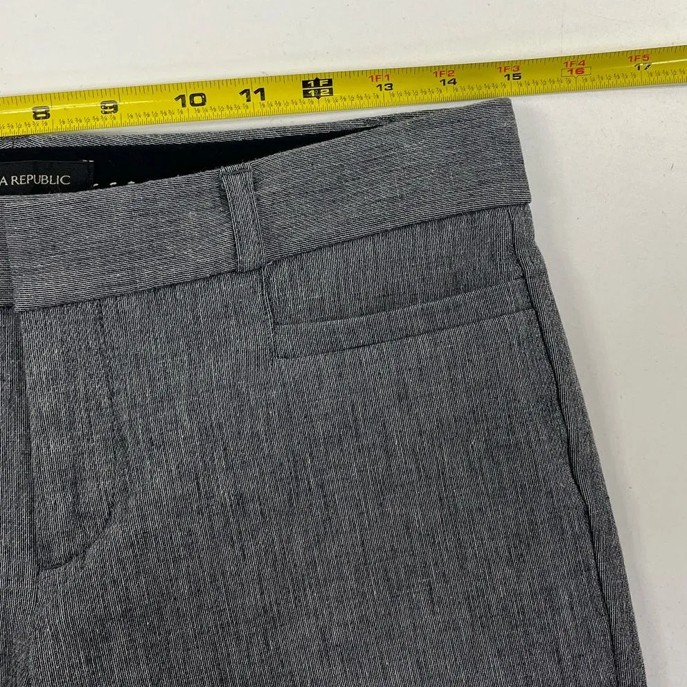 Women's Banana Republic Sloan Grey Slacks Dress Pants - Size 2