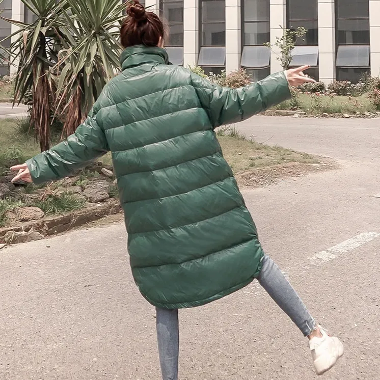 Women's Winter Casual Slim Warm Long Parka With Pockets