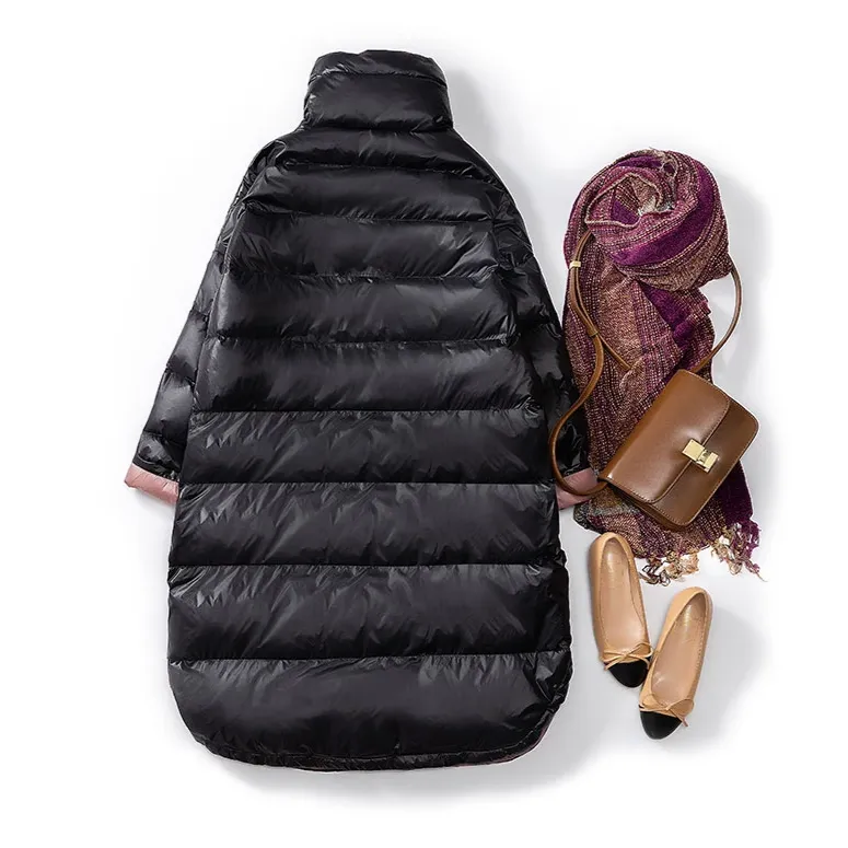 Women's Winter Casual Slim Warm Long Parka With Pockets