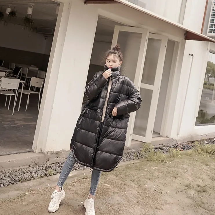 Women's Winter Casual Slim Warm Long Parka With Pockets