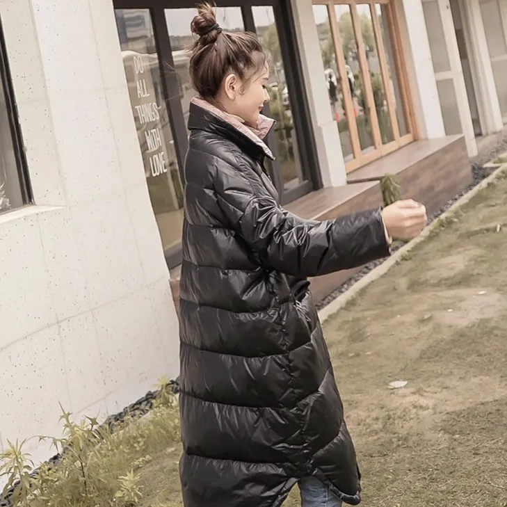 Women's Winter Casual Slim Warm Long Parka With Pockets