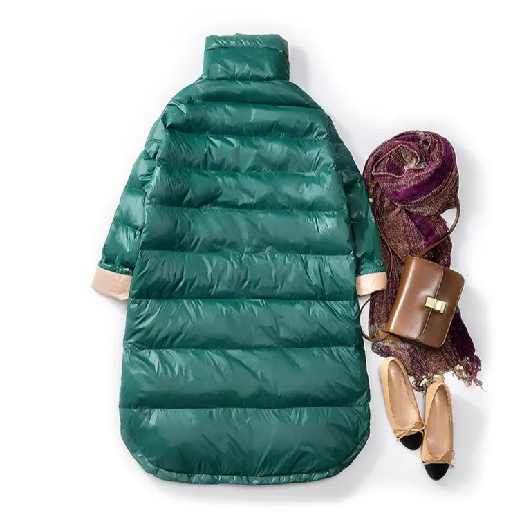Women's Winter Casual Slim Warm Long Parka With Pockets