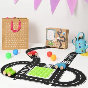 Wooden Wild Tracks & Cars Set | 24 Tracks & 3 Cars