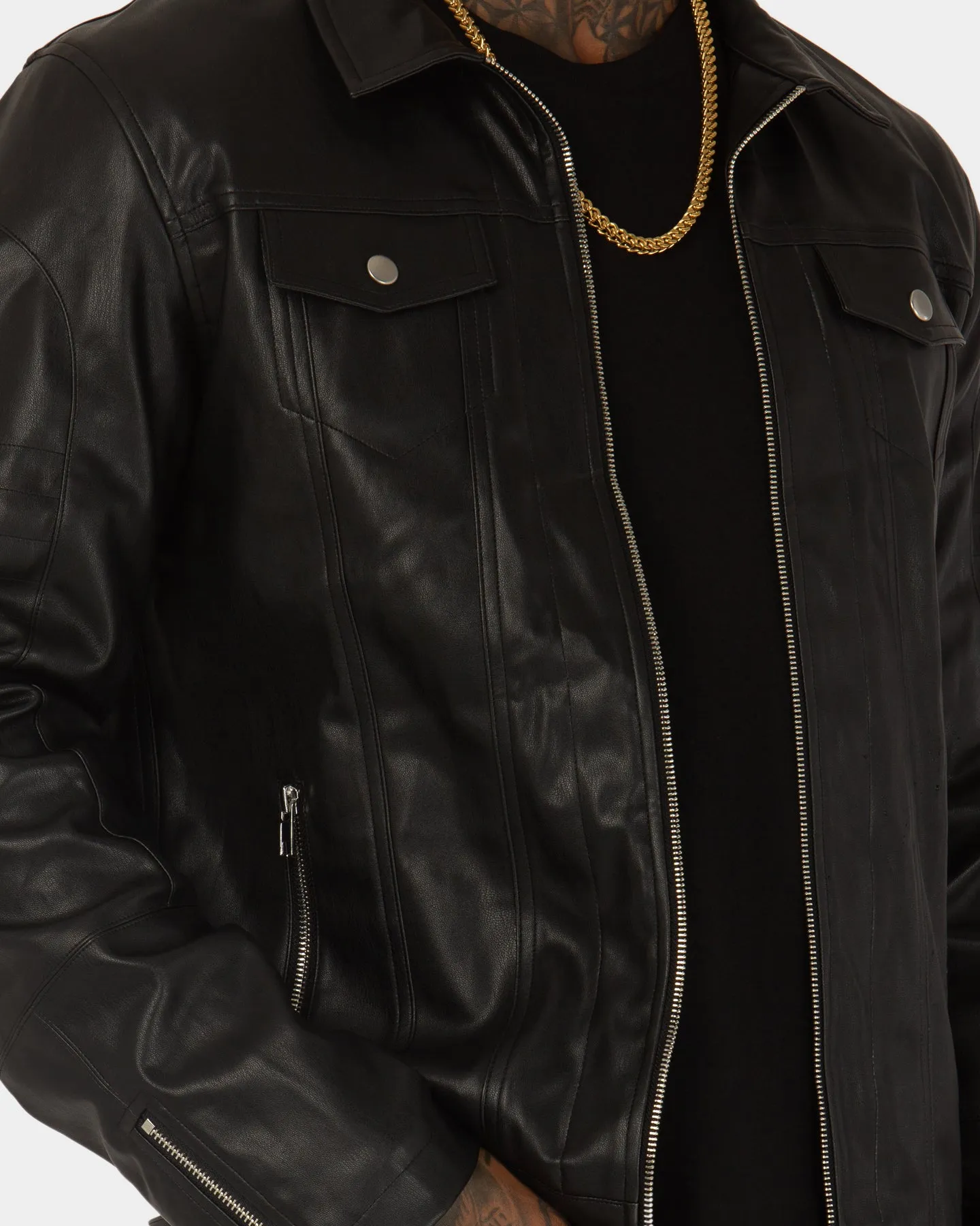 XXIII League Trucker Jacket Black