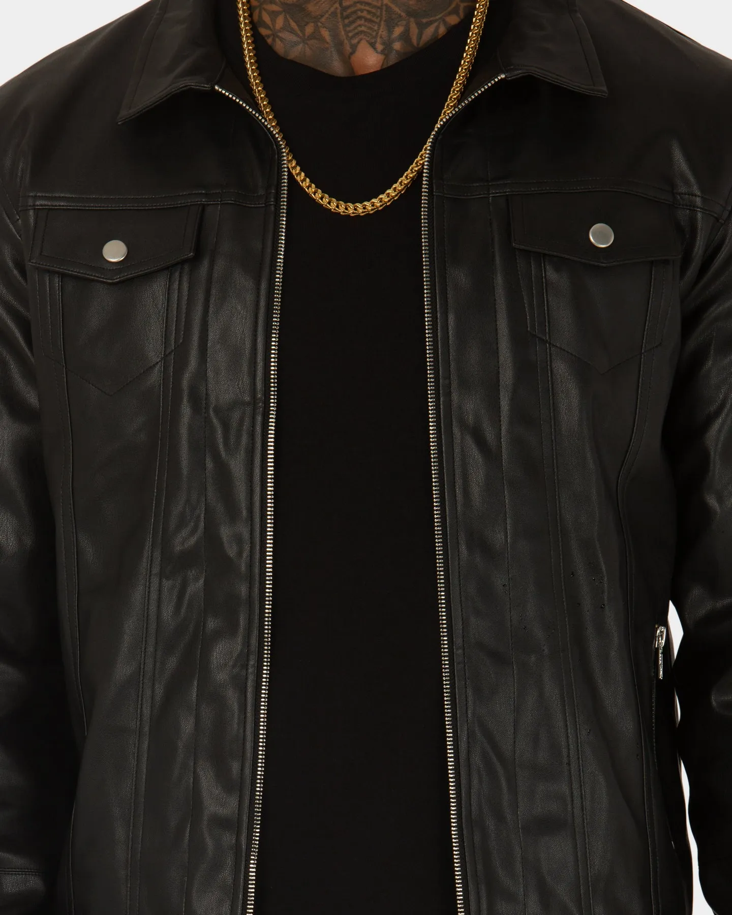 XXIII League Trucker Jacket Black