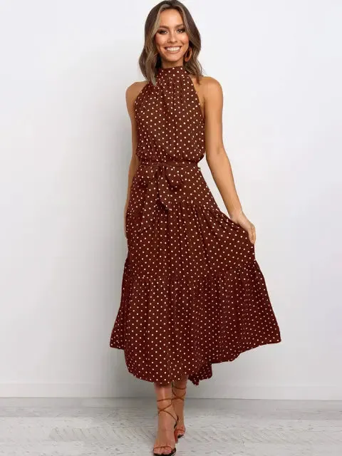 Yellow Polka Dot Dress