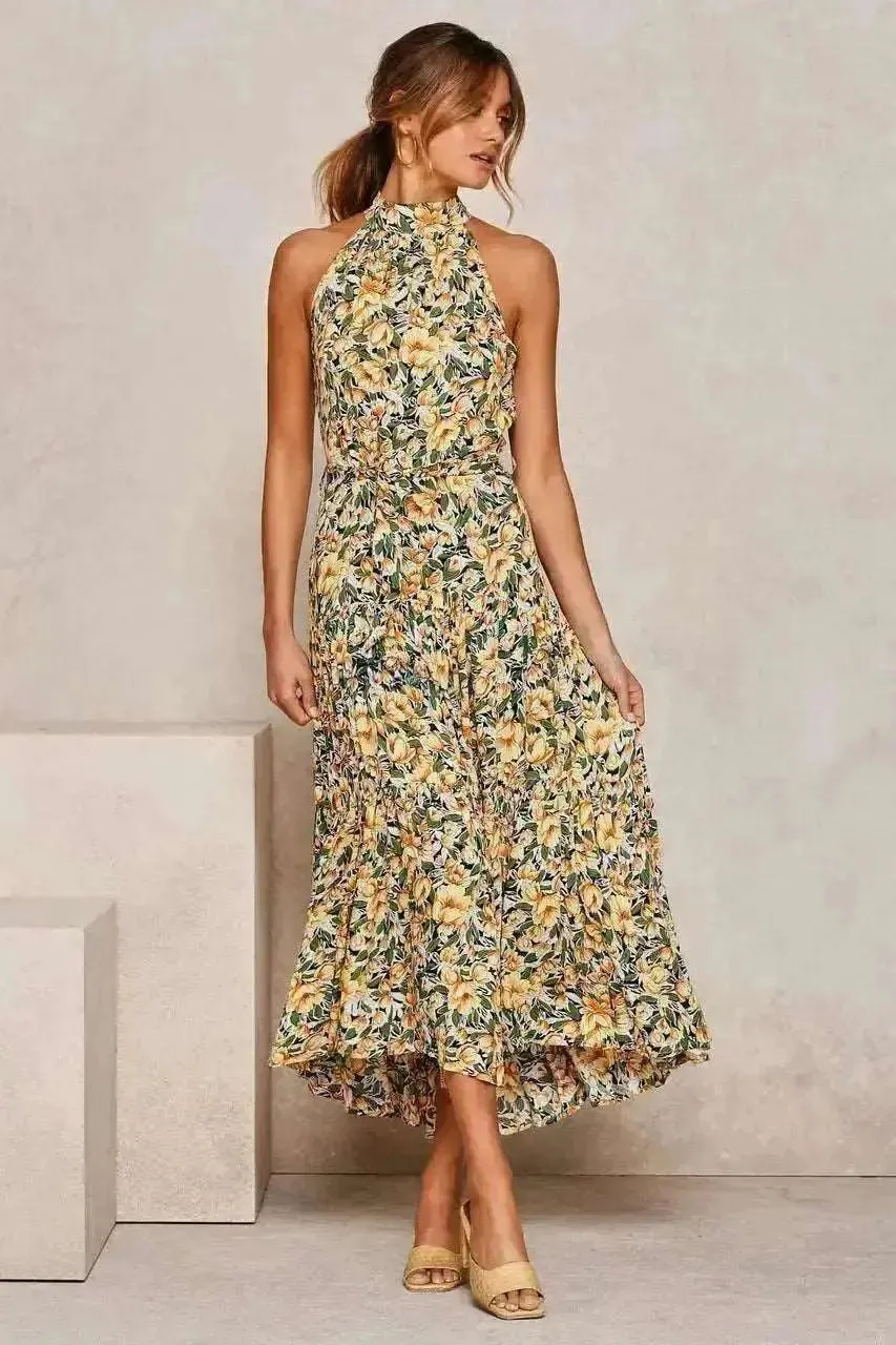 Yellow Polka Dot Dress